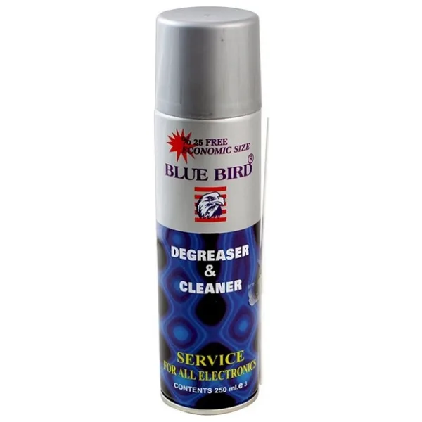 Blue Bird Degreaser Cleaner Yağsız Kontak Sprey 250 ml Mavi