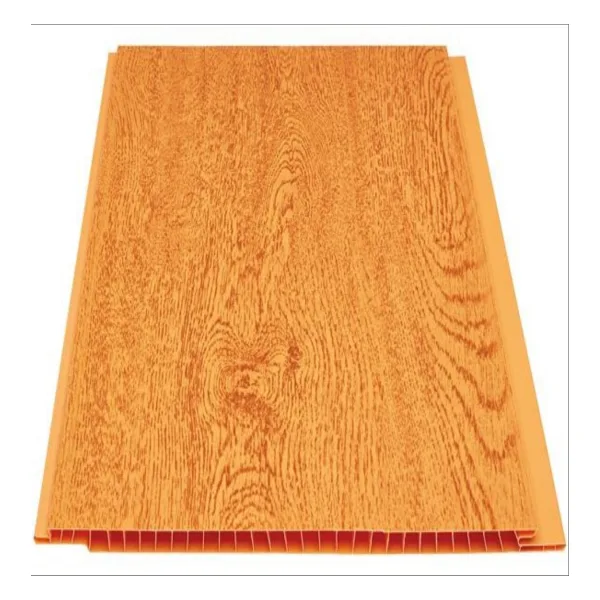 Büker Plastik Açık Meşe Plastik Pvc Duvar Tavan Lambiri 10'lu - 20 cm x 1 m