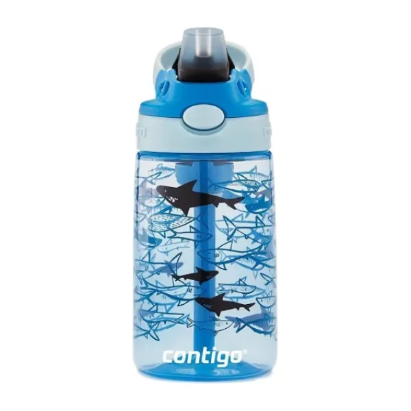 Contigo Gizmo Flip Pro Sharks 420 ml Tritan Çocuk Suluğu