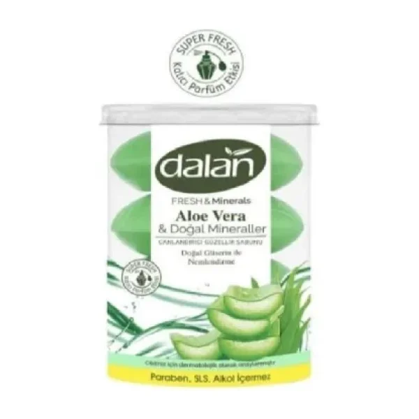 Dalan Fresh Minerals Aloe Vera 4x110 gr Duş Sabunu