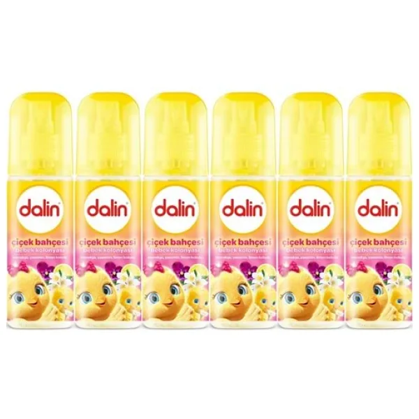 Dalin Çiçek Bahçesi Bebek Kolonyası 150 ml 6 Adet