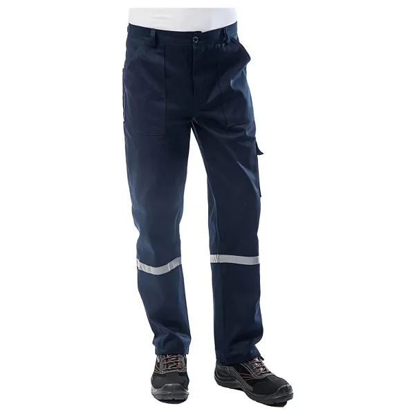 Erkek Lacivert Yazlık Iş Pantolonu 16/12 - S