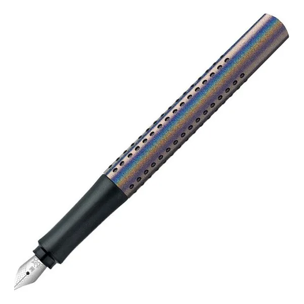 Faber-Castell Grip Edition Glam Gümüş Dolma Kalem