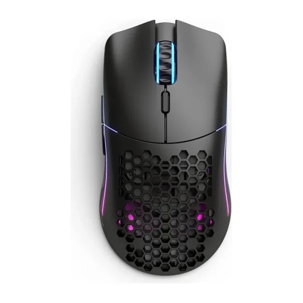 Glorious Model O GLO-MS-OW-MB Mat Siyah RGB Şarjlı Optik Kablosuz Oyuncu Mouse