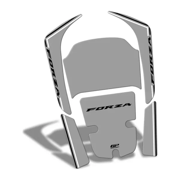 GP KOMPOZİT Gp Kompozit Honda Forza 250 2018-2025 Uyumlu Tank Pad Nardo Gri