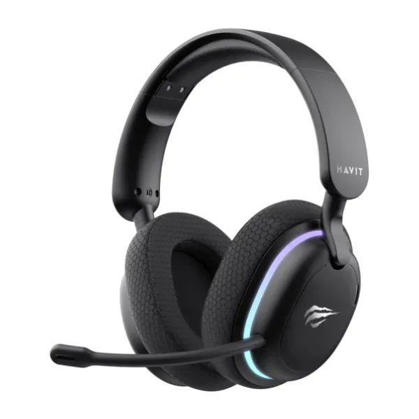 Havit Gamenote Fuxi-H7 RGB USB Kablolu/Kablosuz Kulak Üstü Oyuncu Kulaklığı