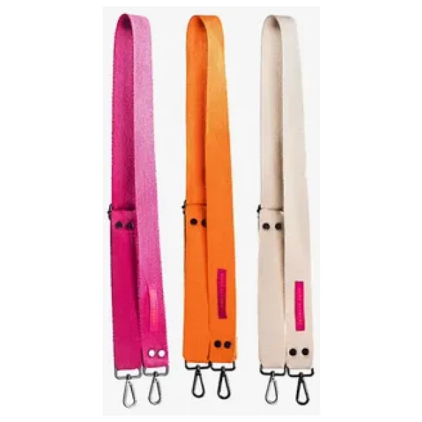 Huge Element Huge Narrow Woven Bag Strap Multicolor Pte