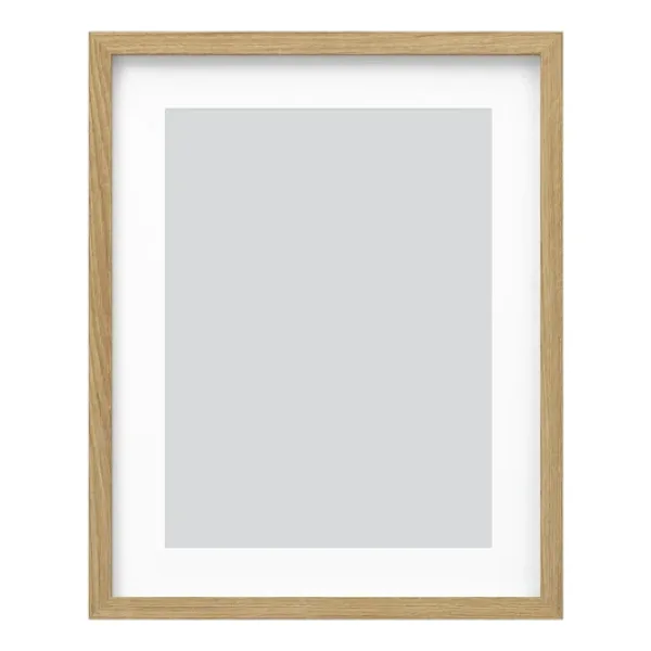 IKEA RÖDALM Meşe 40x50 cm Kalın Kenarlı Paspartulu Derinlikli Ahşap Fotoğraf Resim Çerçevesi