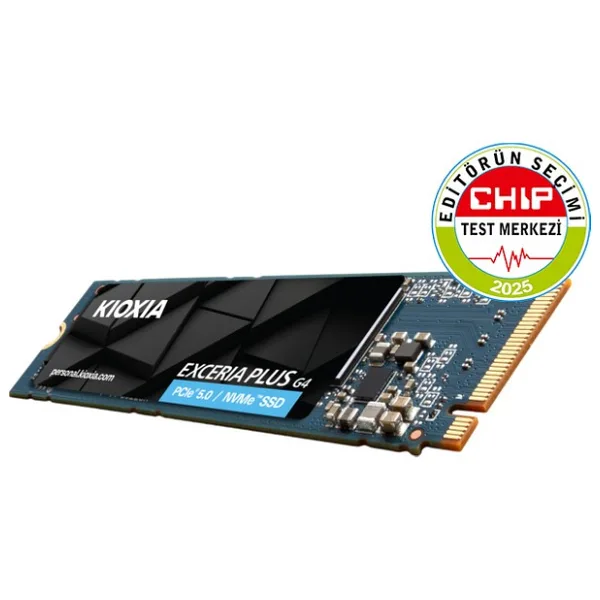 Kioxia PCIe M2 1TB Exceria Plus G4 Gen5 SSD 10.000/7.900mb/s