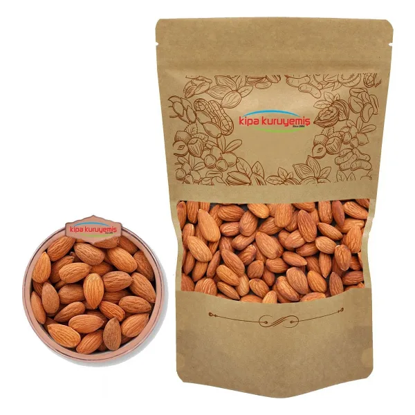 Kipa Kuruyemiş Çiğ Badem İçi 500 gr