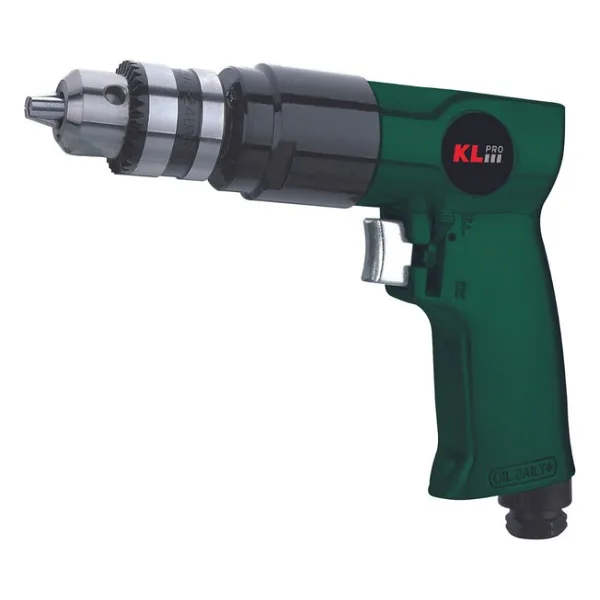 KL Pro Profesyonel Havalı Matkap 10 mm Anahtarlı Mandren ile 1800 dev/dk Yüksüz Hız