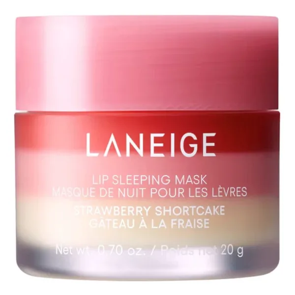 Laneige Lip Sleeping Mask - Dudaklar İçin Gece Bakım Maskesi Çilekli Shortcake (20G)