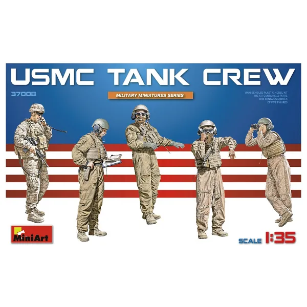 Miniart 37008 - figürler USMC Tank Crew