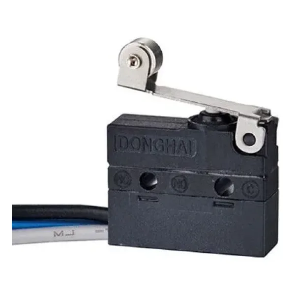 MT8-F08W300A06-AA300 SPDT NO+NC 3-Pin Su Geçirmez Kablolu Micro Switch