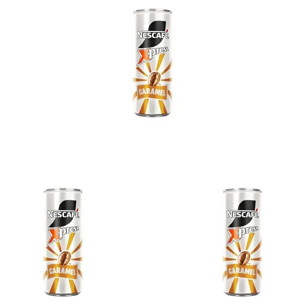 Nescafe Xpress Karamel Soğuk Kahve 250 ml 2li paket
