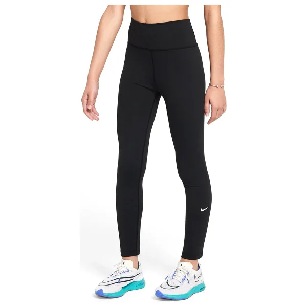 Nike One Dri-Fit FZ5605-010 Siyah Çocuk Tayt