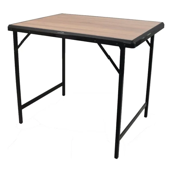 Nurgaz Campout NG-KMSA 80x60 cm Ahşap Katlanır Kamp Masası