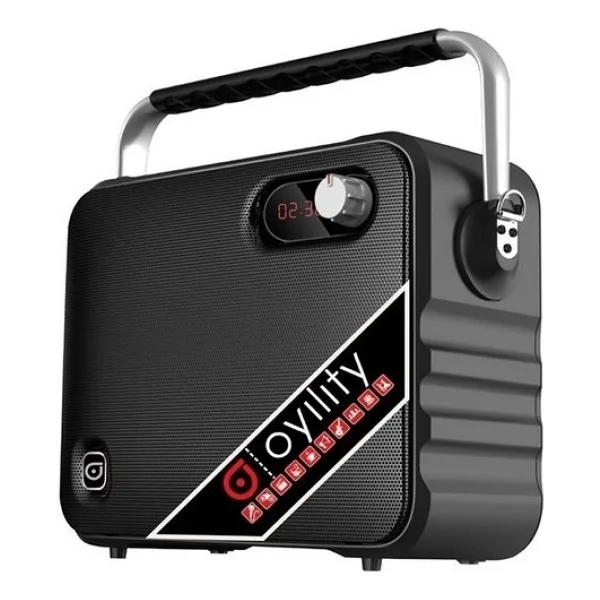 Oyility T-6 6.5 inç 40 W El Mikrofonlu Şarjlı Taşınabilir Hoparlör