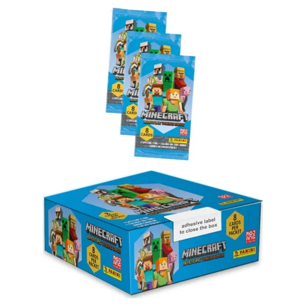 Panini Minecraft Trading Kart - 3 Paket