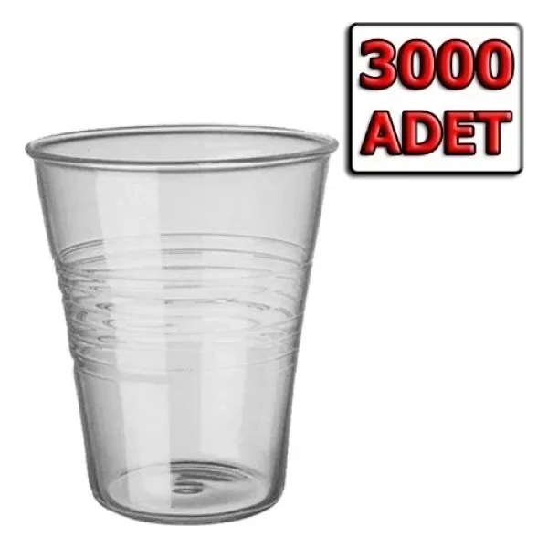 PLASTİK BARDAK 180 CC 3000 ADET
