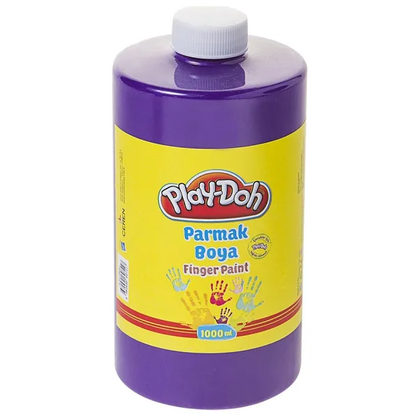 Play-Doh 1000 ml Parmak Boyası Mor