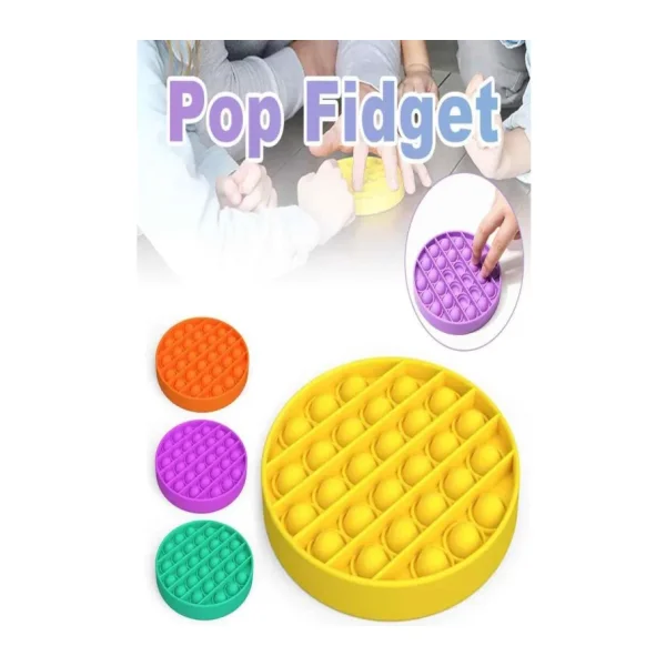 Popit Push Bubble Fidget Özel Pop Duyusal Oyuncak Zihinsel Stres Oyunu