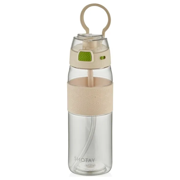 Shotay ST-7202 Beyaz 600 ml Tritan Matara