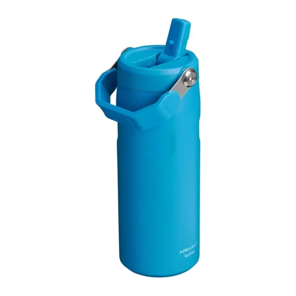 Stanley The Iceflow Flip Straw 2.0 Azur Mavisi 0.47 lt Pipetli Termos Bardak