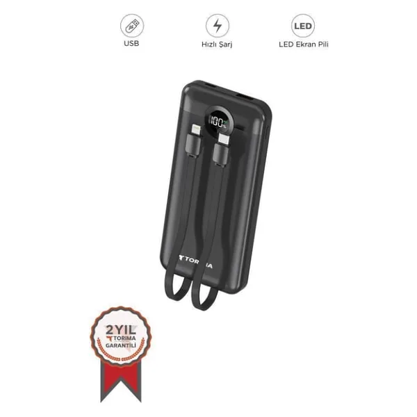Torima TRM-1015 10000 mAh Hızlı Şarj Powerbank