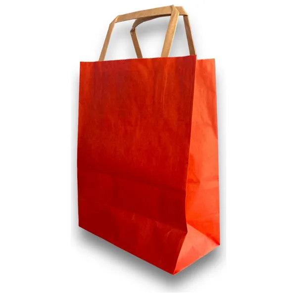 Umur Karton Çanta 9x18x23 ( Kırmızı 70gr Kraft ) - 1 adet