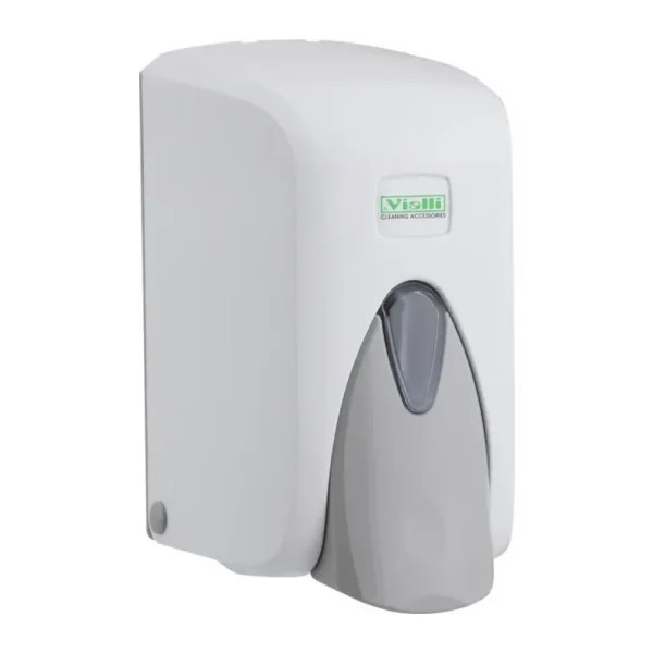 Vialli S5 500 ml Beyaz Sıvı Sabun Dispenseri