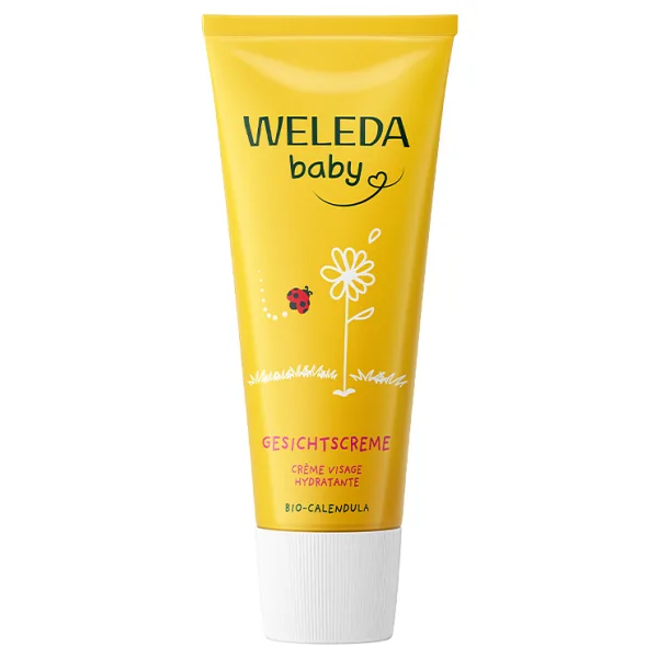 Weleda Calendula Organik Bebek Yüz Kremi 50 ml