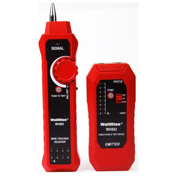 Wellhise Wh682 Kablo Bulucu Kablo Test Cihazı