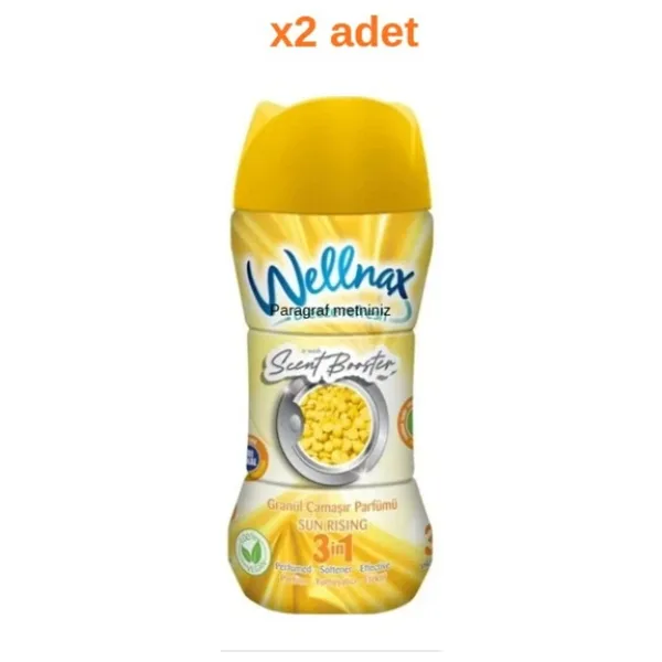 Wellnax Granül Çamaşır Parfümü Sun Rising 210Gr X 2 Adet