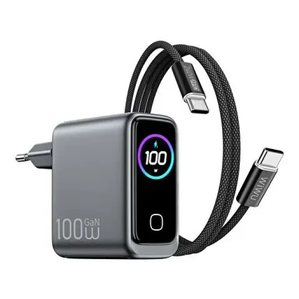 Wiwu Voyager CHG300 100 W Type-C Kablolu Hızlı Şarj Aleti