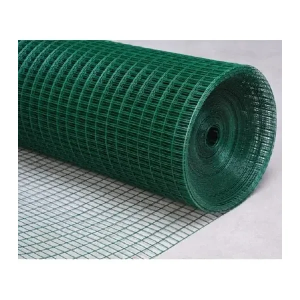 Yamanlar Pvc Kaplı Puntalı Yeşil Tel 12X12 Gözaralıklı 150 Cm Yükseklikte Kafes Teli Kümes Teli 150X25metre