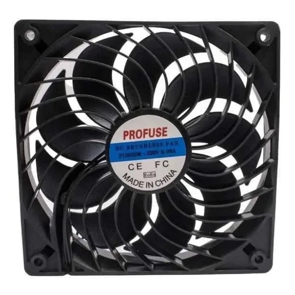 120x120x25mm 220V 0.09A Fan 2 Kablolu