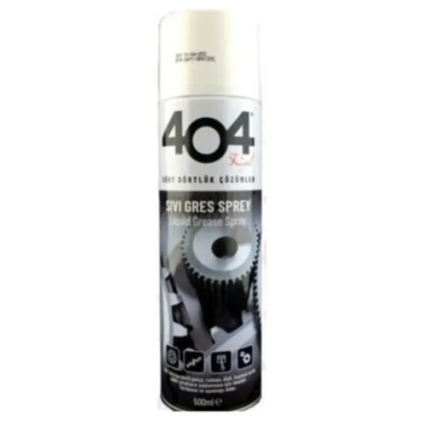 404 Sıvı Sprey 500 ml Gres Yağı