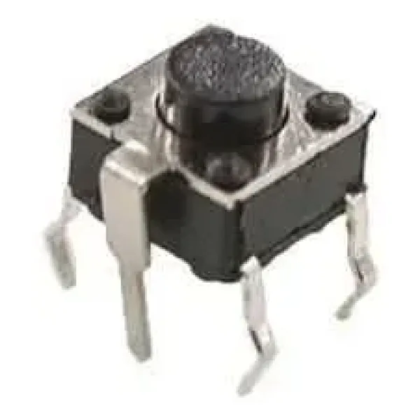 6X6X5mm 4 Pinli Şaseli Tact Switch