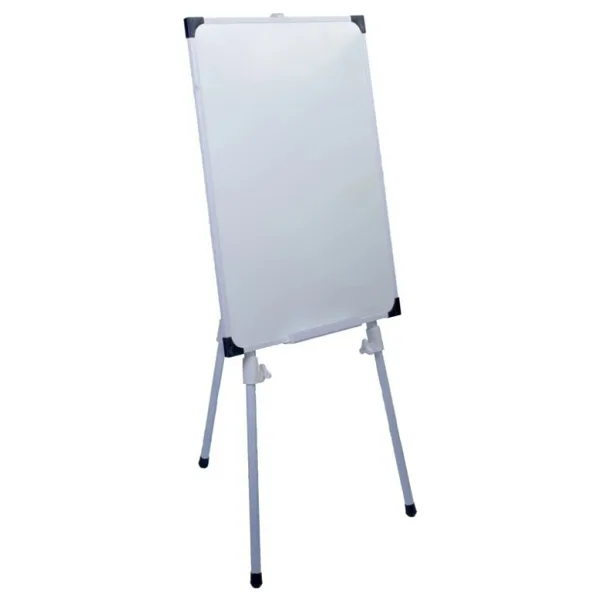 A+ Teleskopik Ayaklı Ekonomik Beyaz Okul Yazı Tahtası 50x70 cm - 1 Adet Tahta Kalemi ve Yazı Tahtası Silgisi - 50 x 70 cm
