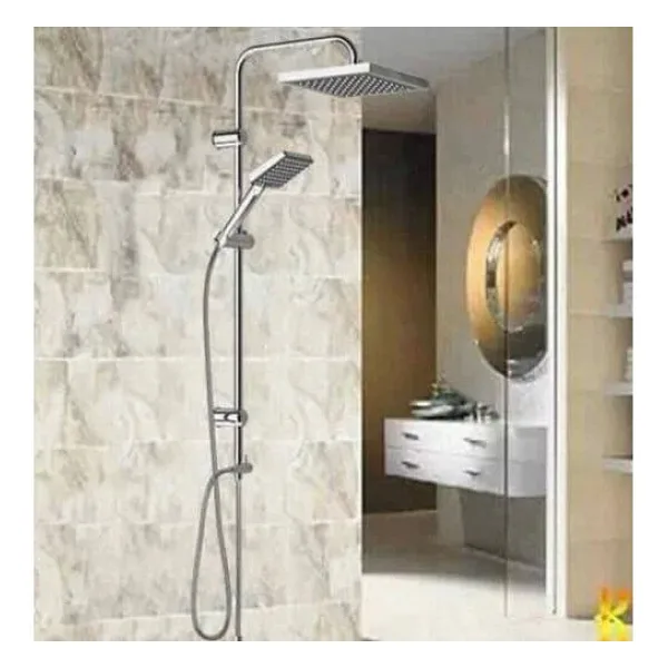 Arçe Beyazsu Robot Kare Tepe Duş Seti