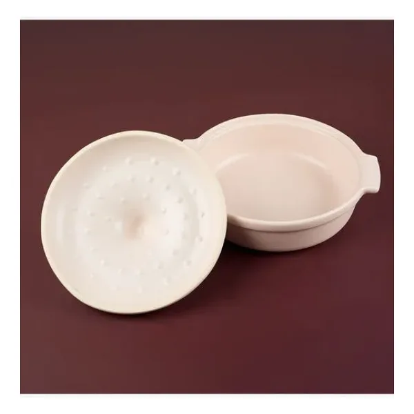Aryıldız Elissa Mat Beyaz 25 cm Kapaklı Fırın Kabı