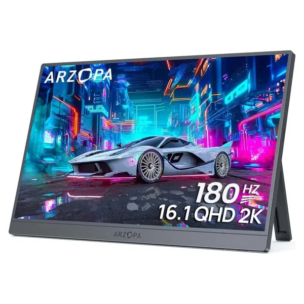 Arzopa Z3FC 16.1" 2K IPS 180 Hz Taşınabilir Oyuncu Monitörü