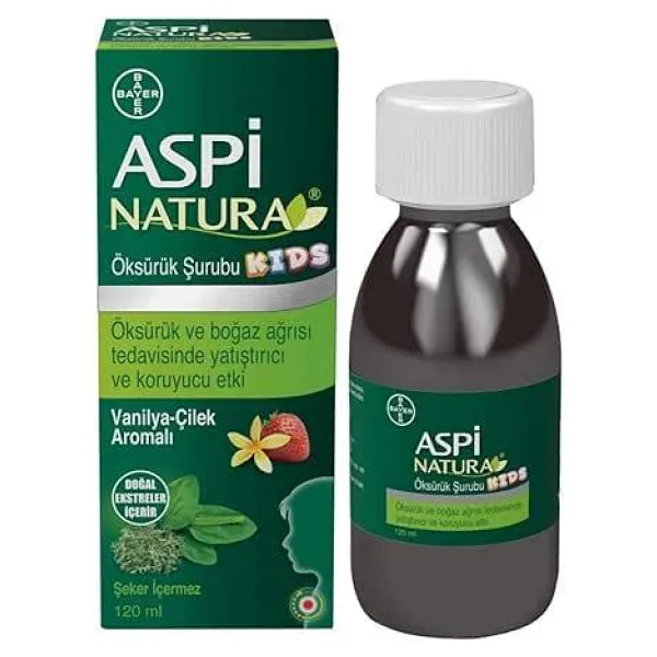 AspiNatura Kids Öksürük Şurubu 120 ml