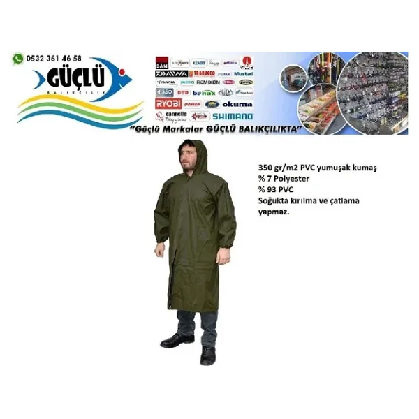 Balıkcı Yagmurluk Pardesu