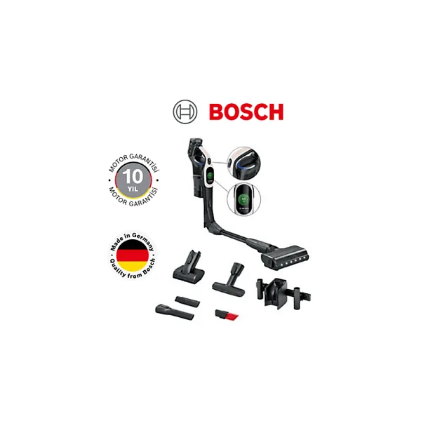 Bosch Unlimited 10 BBS1041RBA Şarjlı Dikey Süpürge