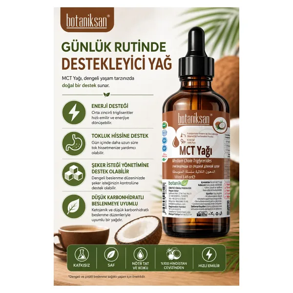 Botaniksan Mct Yağı 100 ml