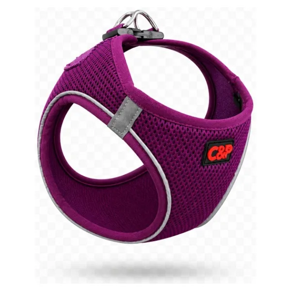 C&P Air Mesh Göğüs Tasması Mor XS