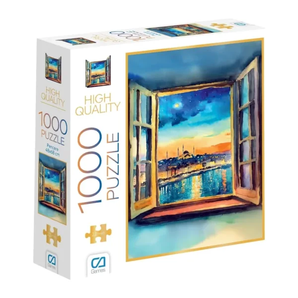 CA Games CA.7049 Pencere 1000 Parça Puzzle