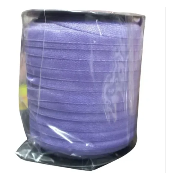 Çamaşır Lastiği Düz 1 Cm 1 Metre Lila